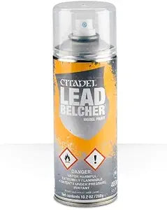 Games Workshop Citadel Lead Belcher Spray Paint | Webway Games