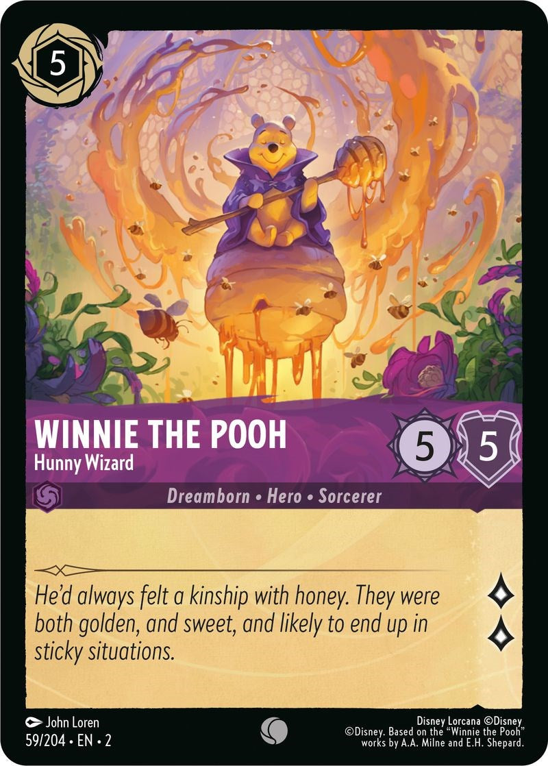 Winnie the Pooh - Hunny Wizard (59/204) [Rise of the Floodborn] | Webway Games