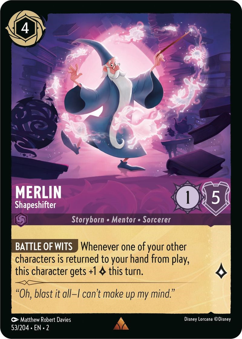 Merlin - Shapeshifter (53/204) [Rise of the Floodborn] | Webway Games