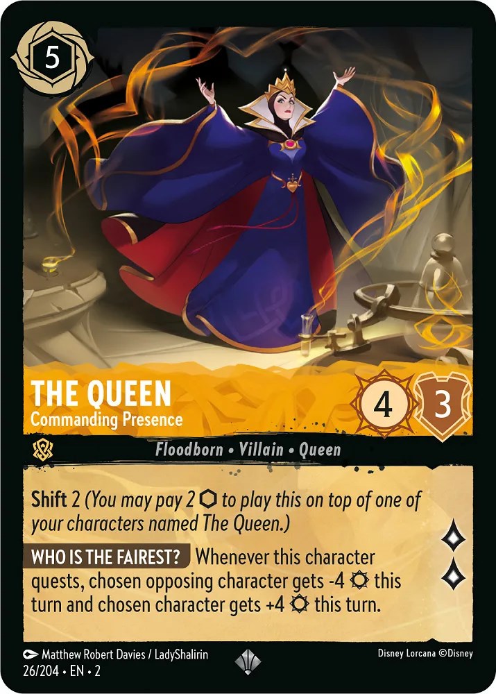 The Queen - Commanding Presence (26/204) [Rise of the Floodborn] | Webway Games