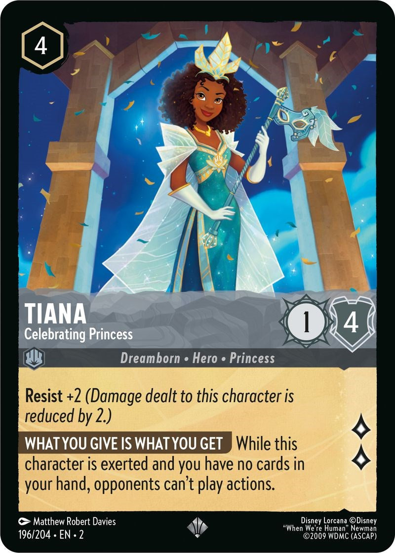 Tiana - Celebrating Princess (196/204) [Rise of the Floodborn] | Webway Games