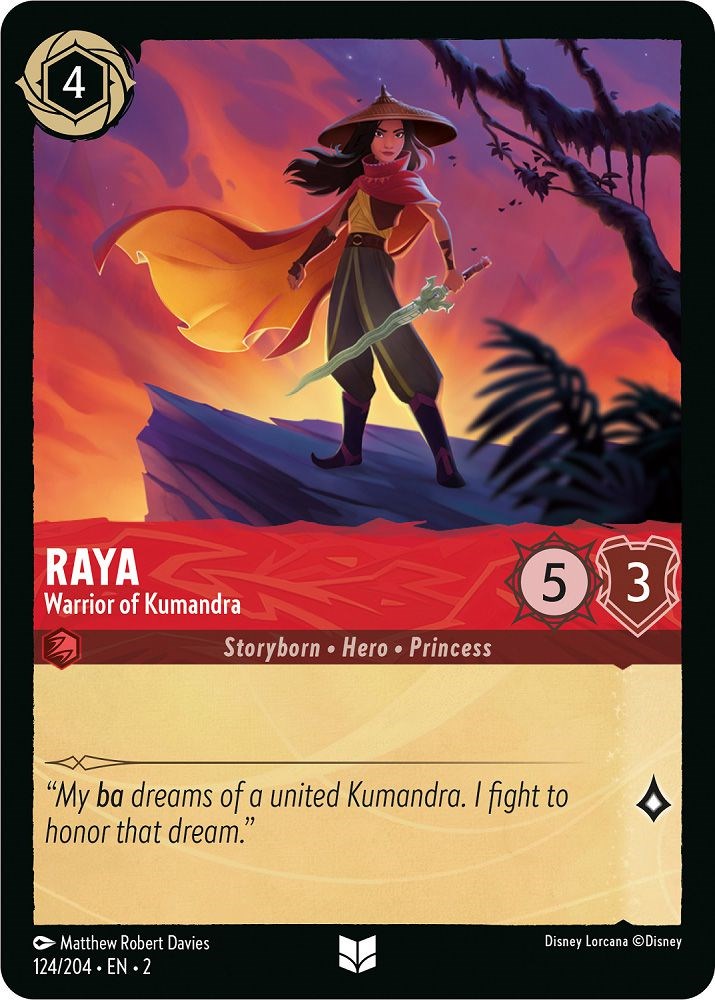 Raya - Warrior of Kumandra (124/204) [Rise of the Floodborn] | Webway Games