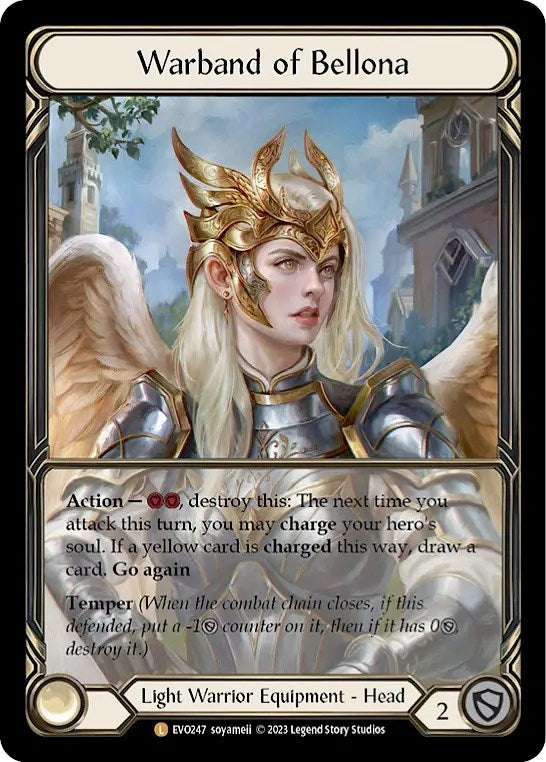 Warband of Bellona [EVO247] (Bright Lights)  Cold Foil | Webway Games