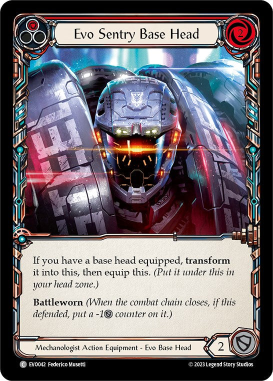 Evo Sentry Base Head [EVO042] (Bright Lights) | Webway Games