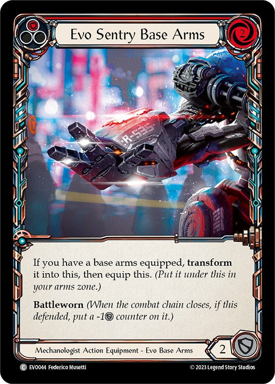 Evo Sentry Base Arms [EVO044] (Bright Lights) | Webway Games