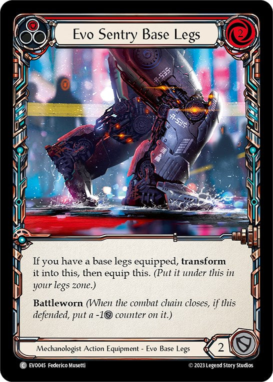 Evo Sentry Base Legs [EVO045] (Bright Lights) | Webway Games