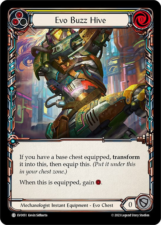 Evo Buzz Hive [EVO051] (Bright Lights)  Cold Foil | Webway Games