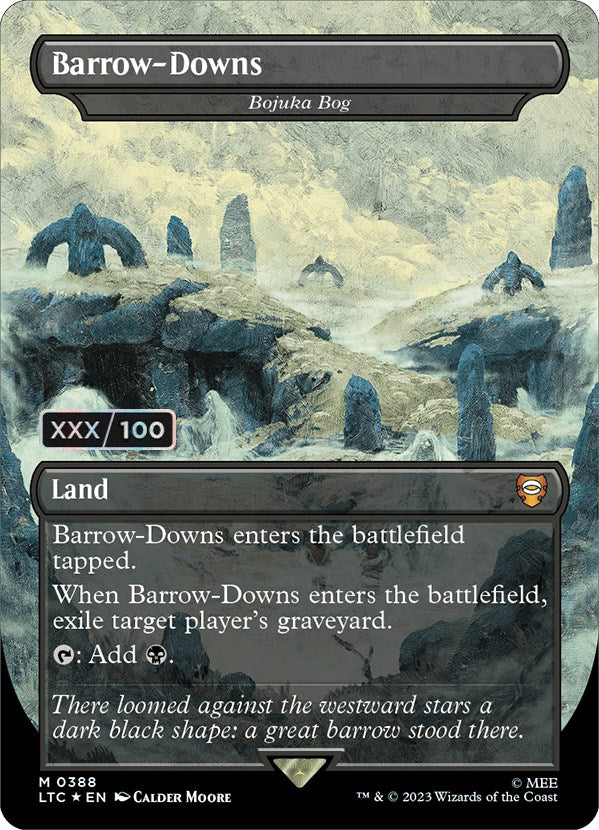 Barrow-Downs - Bojuka Bog (Borderless) (Serialized) [The Lord of the Rings: Tales of Middle-Earth Commander] | Webway Games