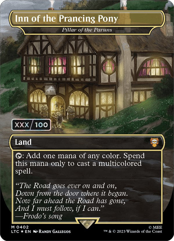 Inn of the Prancing Pony - Pillar of the Paruns (Serialized) [The Lord of the Rings: Tales of Middle-Earth Commander] | Webway Games