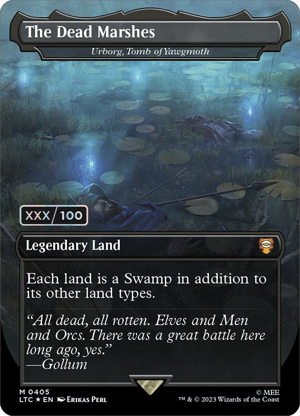 The Dead Marshes - Urborg, Tomb of Yawgmoth (Serialized) [The Lord of the Rings: Tales of Middle-Earth Commander] | Webway Games