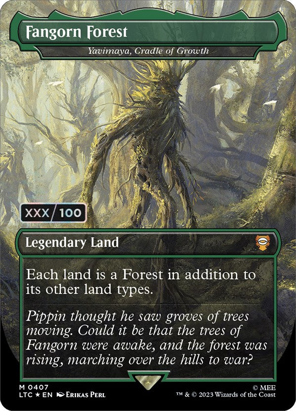 Fangorn Forest - Yavimaya, Cradle of Growth (Serialized) [The Lord of the Rings: Tales of Middle-Earth Commander] | Webway Games