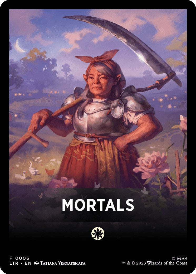 Mortals Theme Card [The Lord of the Rings: Tales of Middle-Earth] | Webway Games