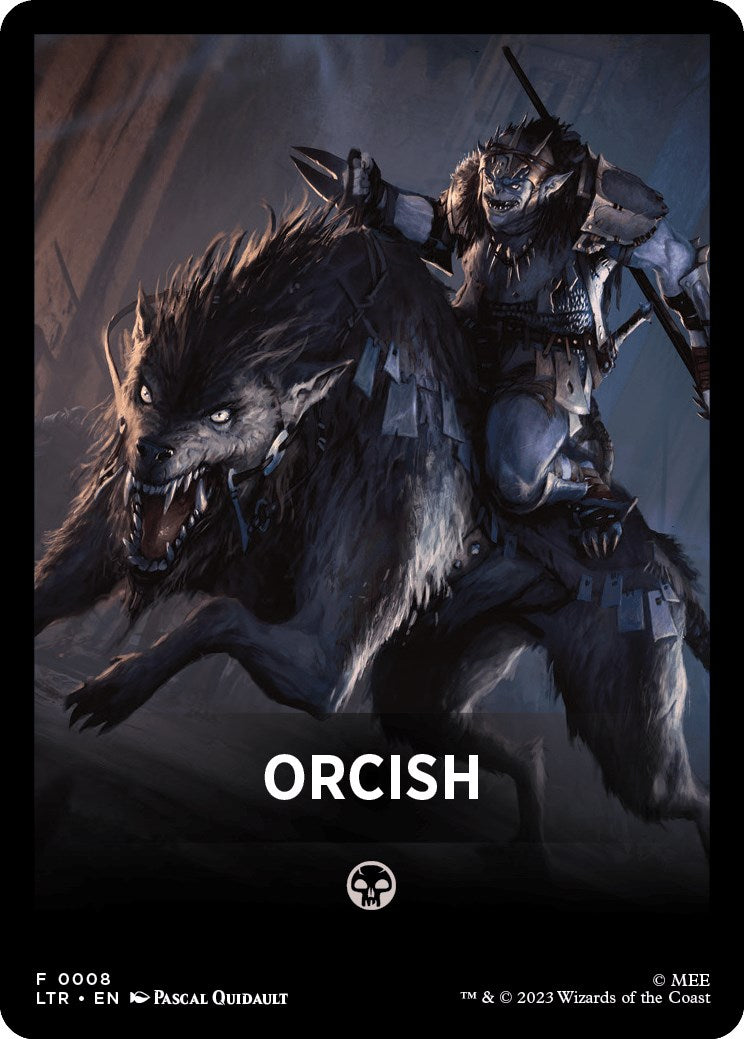 Orcish Theme Card [The Lord of the Rings: Tales of Middle-Earth] | Webway Games