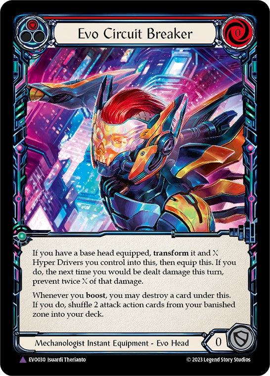 Evo Circuit Breaker (Marvel) [EVO030] (Bright Lights)  Cold Foil | Webway Games