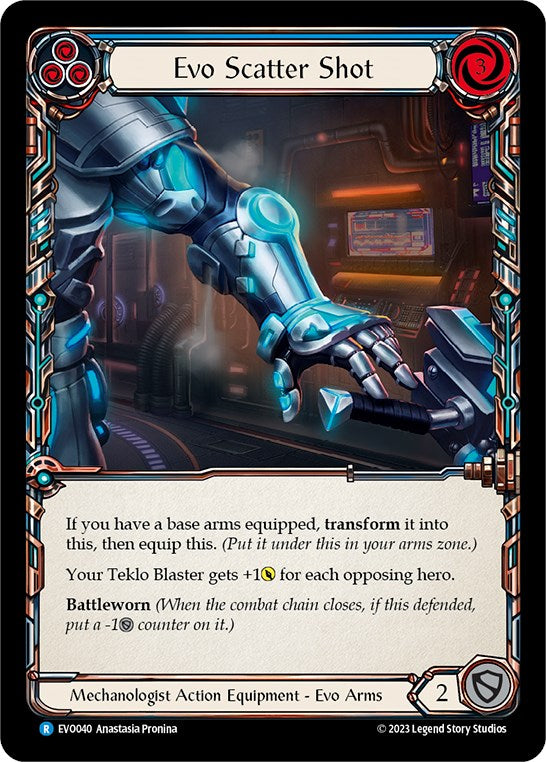 Evo Scatter Shot [EVO040] (Bright Lights)  Cold Foil | Webway Games
