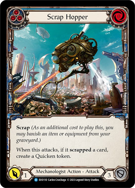 Scrap Hopper (Blue) [EVO110] (Bright Lights) | Webway Games