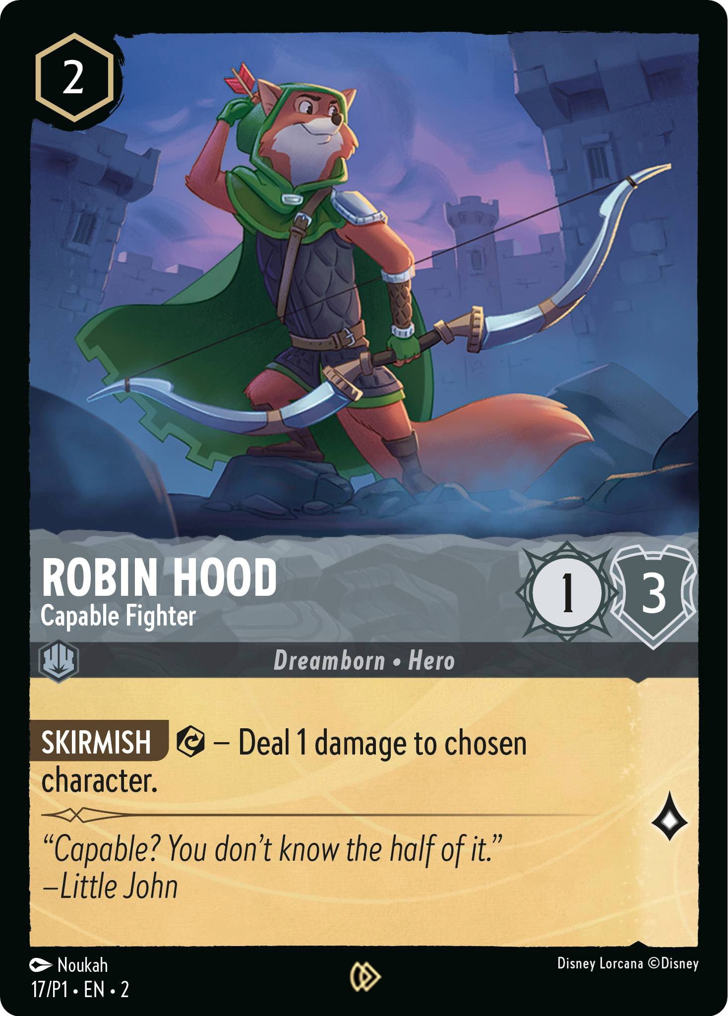 Robin Hood - Capable Fighter (17) [Promo Cards] | Webway Games