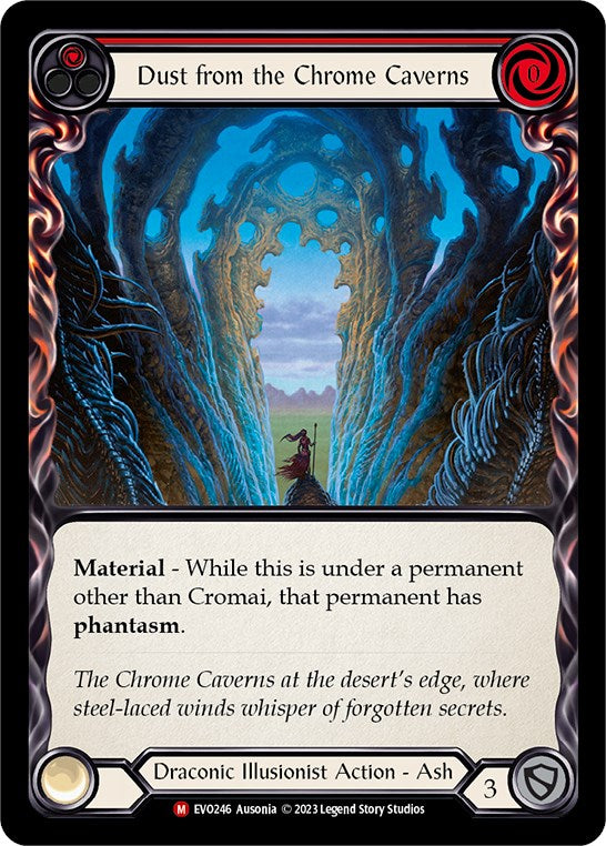 Dust from the Chrome Caverns [EVO246] (Bright Lights)  Rainbow Foil | Webway Games