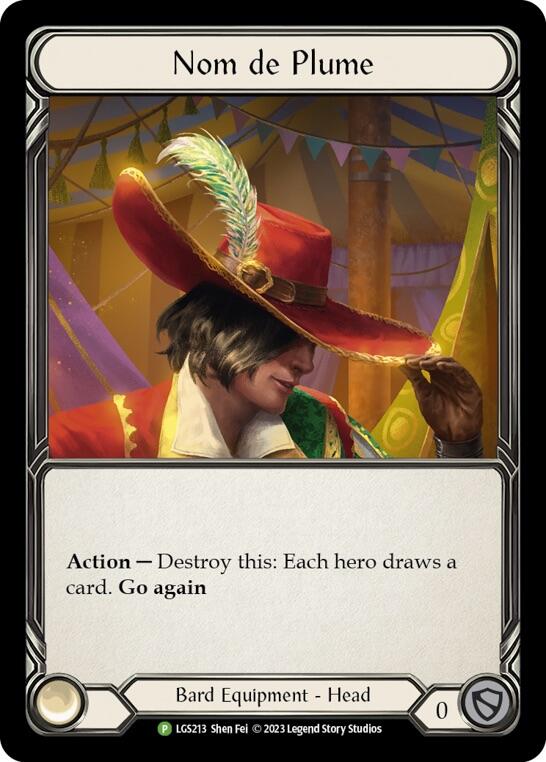 Nom de Plume [LGS213] (Promo)  Rainbow Foil | Webway Games