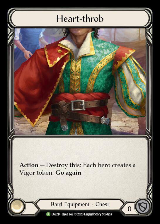 Heart-throb [LGS14] (Promo)  Rainbow Foil | Webway Games