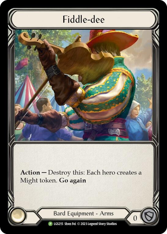 Fiddle-dee [LGS215] (Promo)  Rainbow Foil | Webway Games