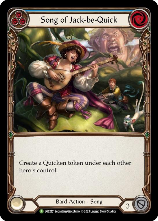 Song of Jack-be-Quick [LGS217] (Promo)  Rainbow Foil | Webway Games