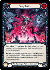 Singularity // Teklovossen, the Mechropotent (Cold Foil Marvel) [EVO010] (Bright Lights)  Cold Foil | Webway Games