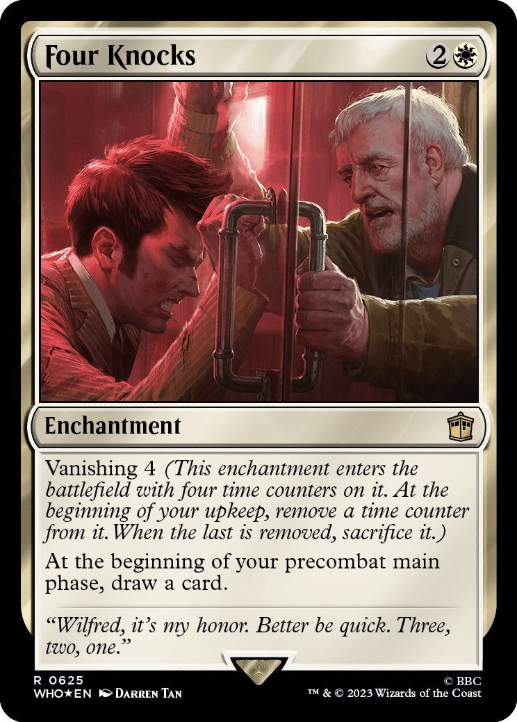 Four Knocks (Surge Foil) [Doctor Who] | Webway Games