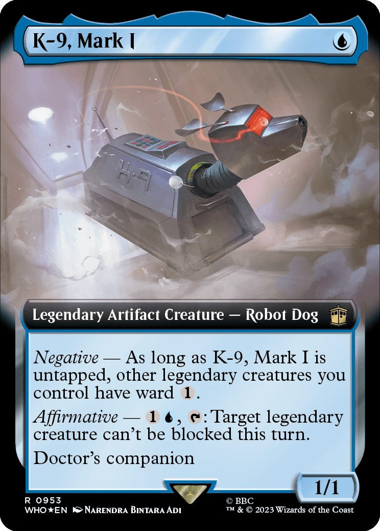 K-9, Mark I (Extended Art) (Surge Foil) [Doctor Who] | Webway Games