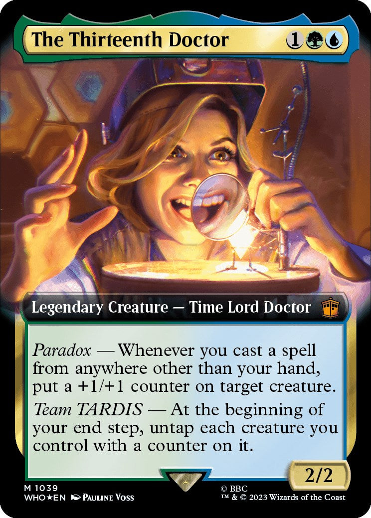 The Thirteenth Doctor (Extended Art) (Surge Foil) [Doctor Who] | Webway Games