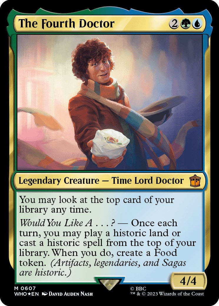 The Fourth Doctor (Surge Foil) [Doctor Who] | Webway Games