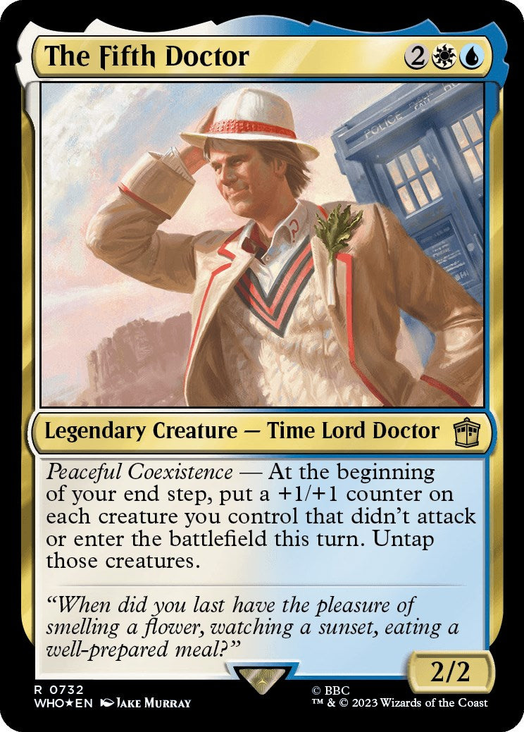 The Fifth Doctor (Surge Foil) [Doctor Who] | Webway Games