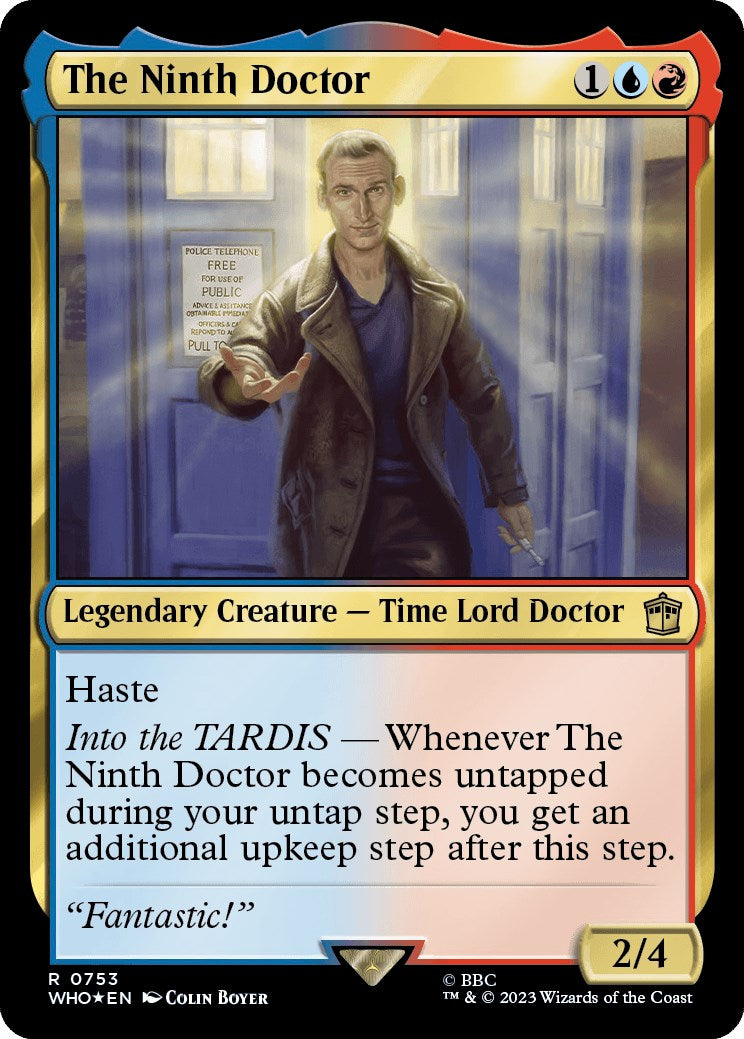 The Ninth Doctor (Surge Foil) [Doctor Who] | Webway Games