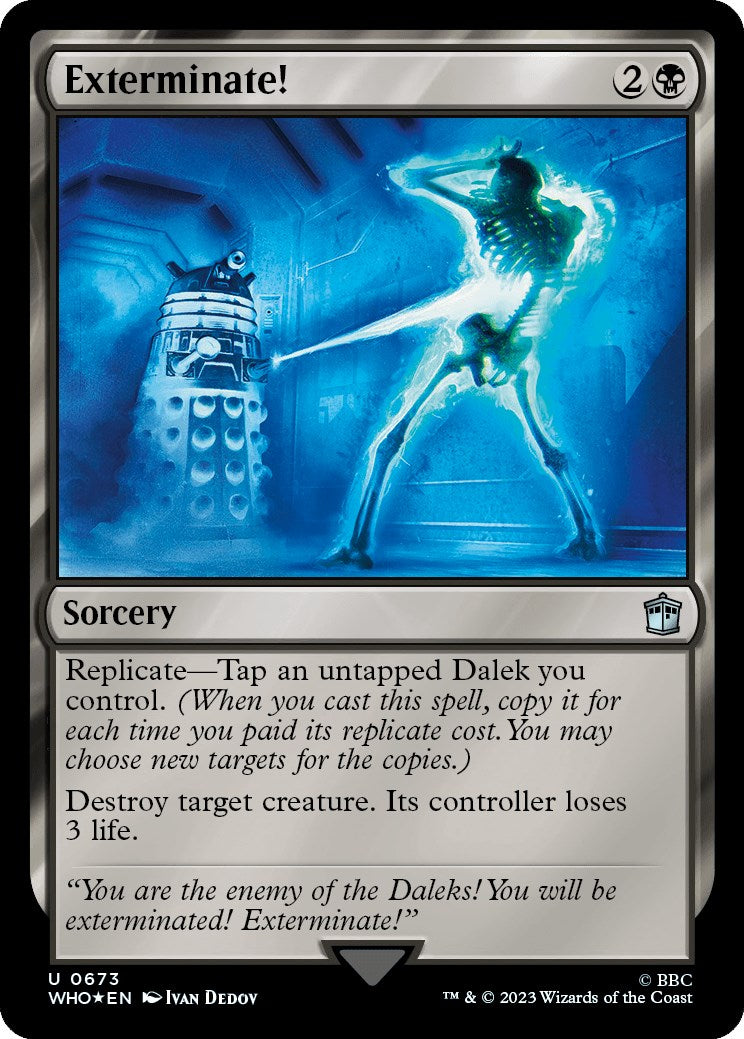 Exterminate! (Surge Foil) [Doctor Who] | Webway Games