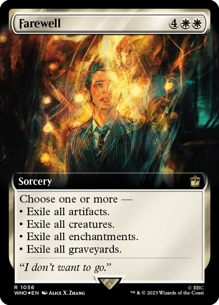 Farewell (Extended Art) (Surge Foil) [Doctor Who] | Webway Games