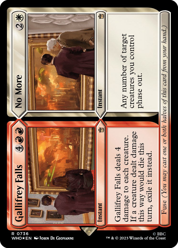 Gallifrey Falls // No More (Surge Foil) [Doctor Who] | Webway Games