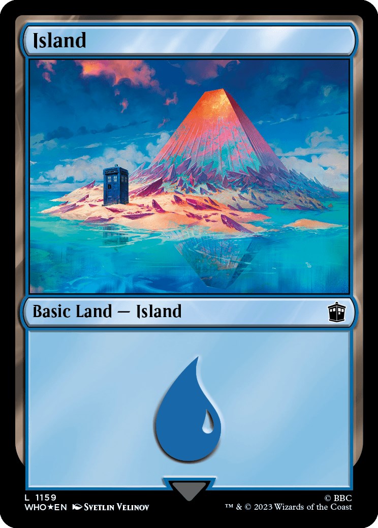 Island (1159) (Surge Foil) [Doctor Who] | Webway Games
