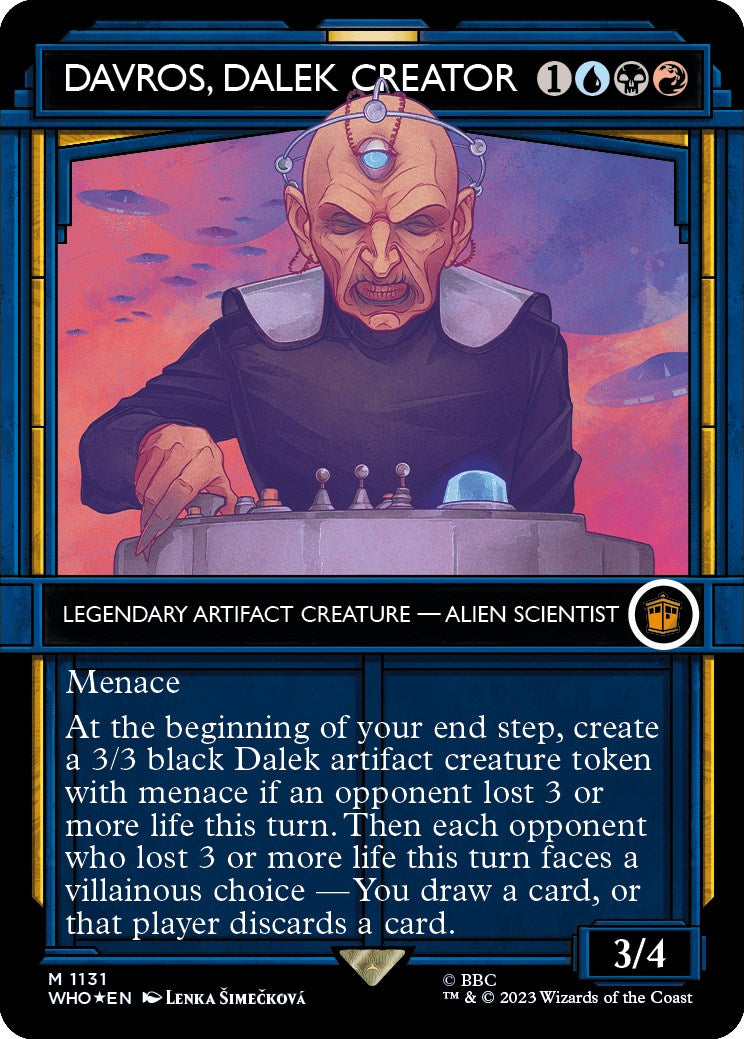 Davros, Dalek Creator (Showcase) (Surge Foil) [Doctor Who] | Webway Games