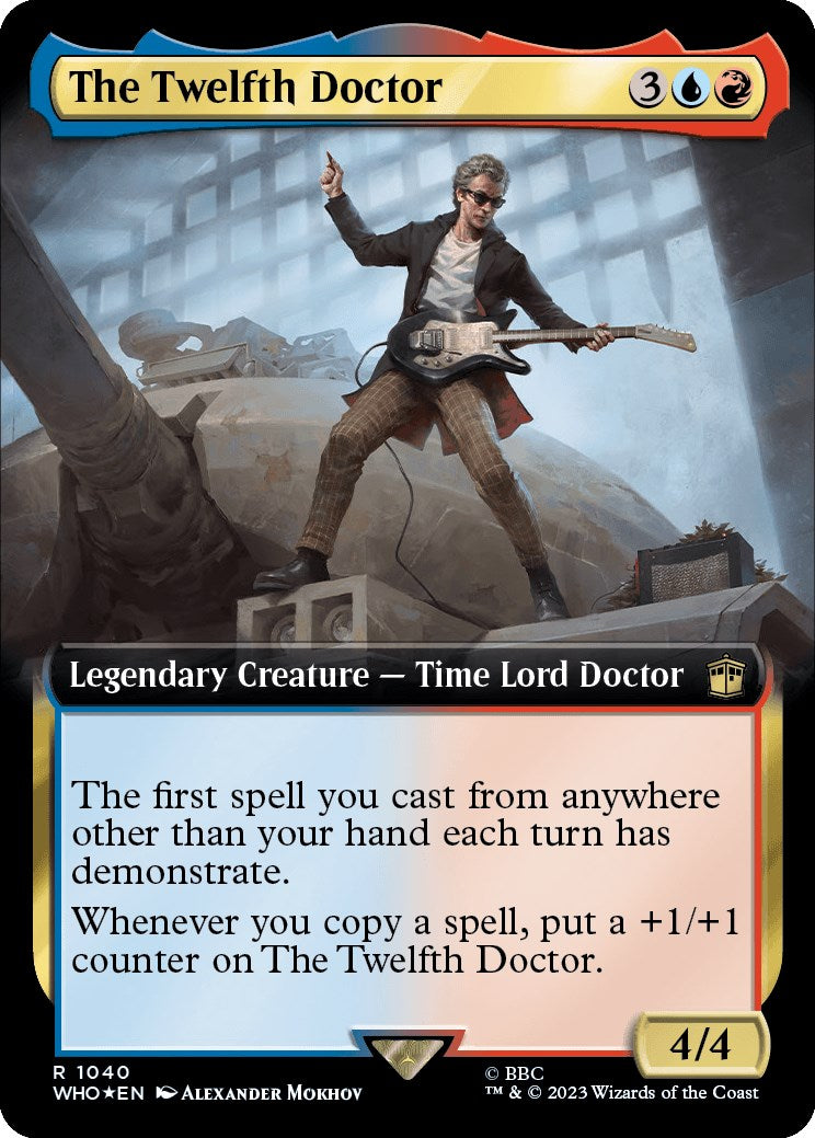 The Twelfth Doctor (Extended Art) (Surge Foil) [Doctor Who] | Webway Games