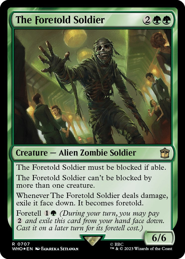 The Foretold Soldier (Surge Foil) [Doctor Who] | Webway Games