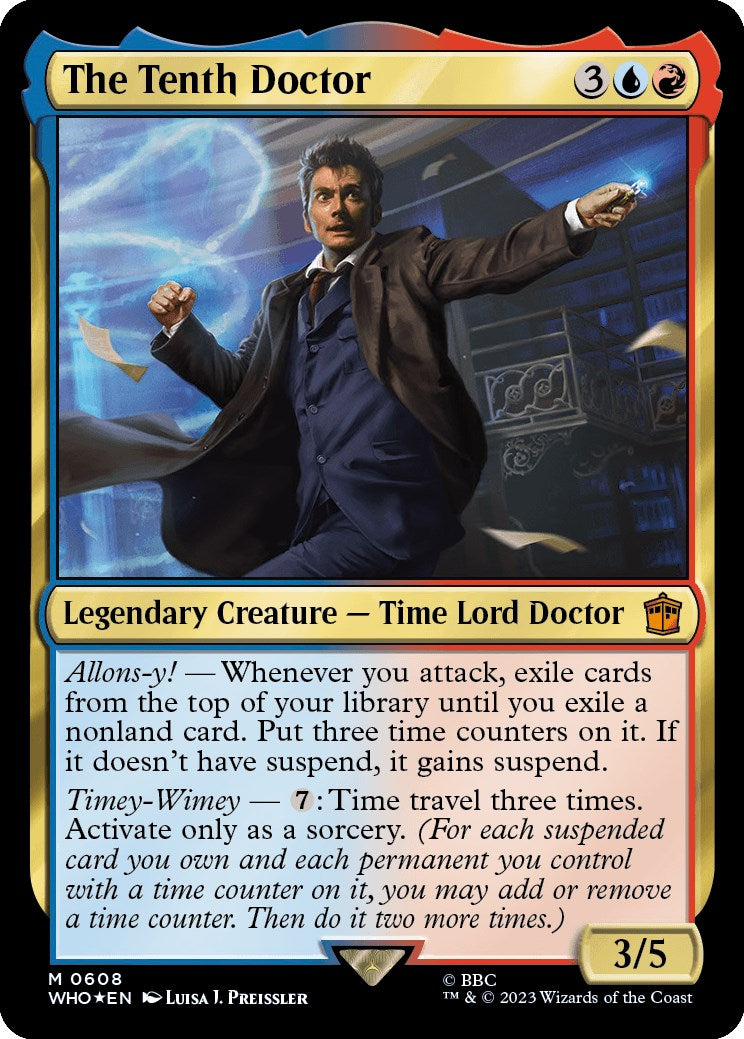 The Tenth Doctor (Surge Foil) [Doctor Who] | Webway Games