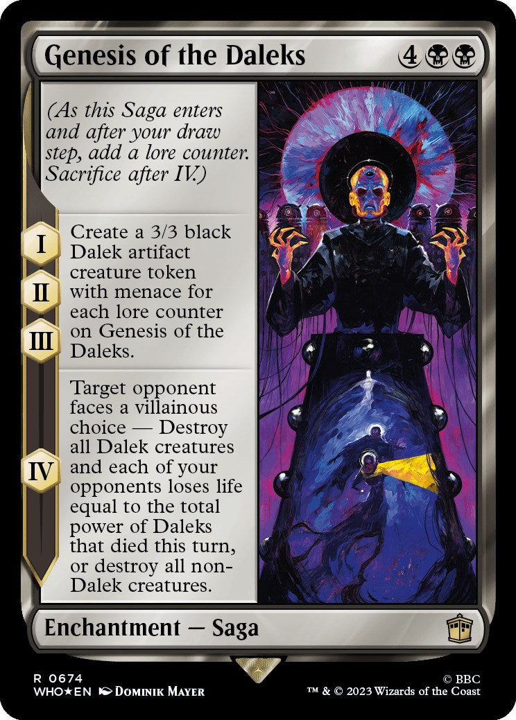Genesis of the Daleks (Surge Foil) [Doctor Who] | Webway Games