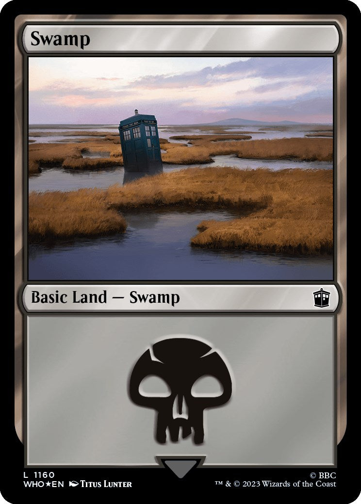 Swamp (1160) (Surge Foil) [Doctor Who] | Webway Games