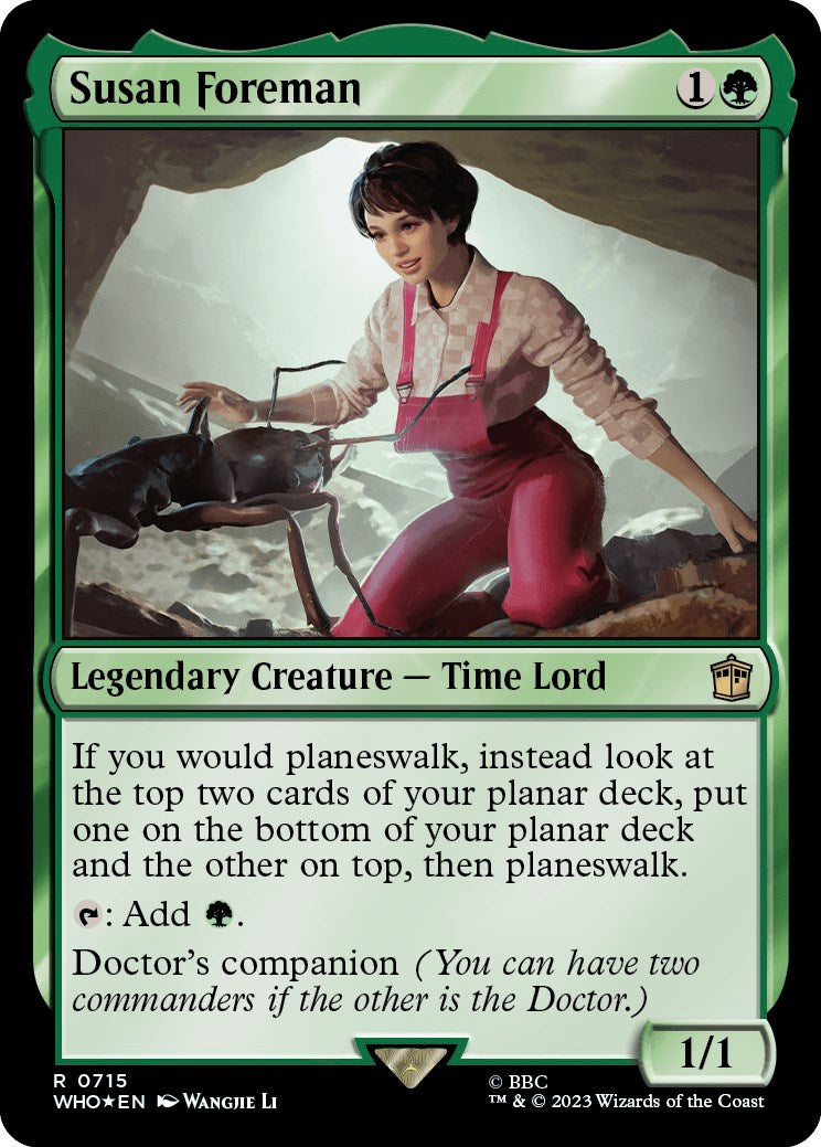 Susan Foreman (Surge Foil) [Doctor Who] | Webway Games