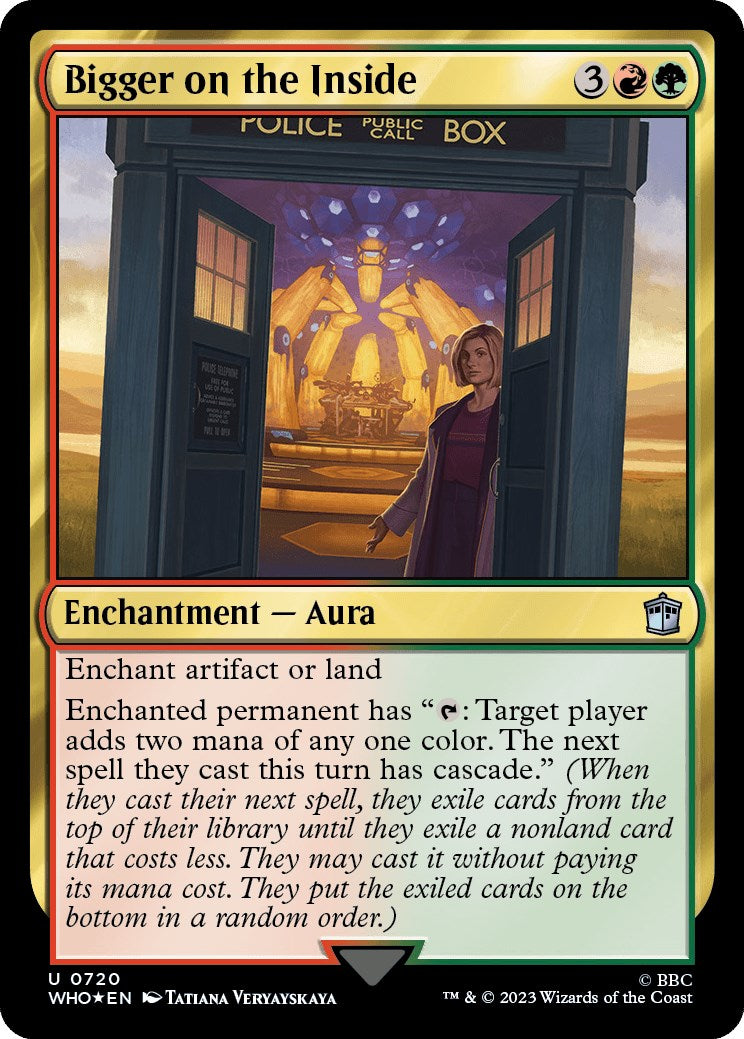 Bigger on the Inside (Surge Foil) [Doctor Who] | Webway Games