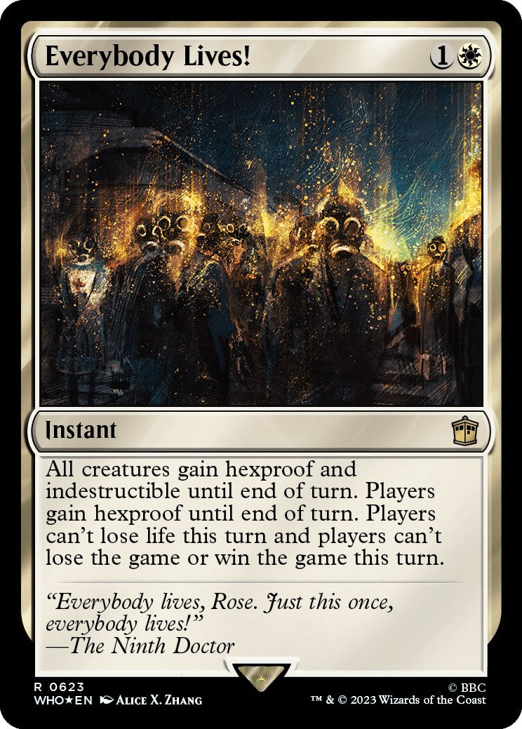 Everybody Lives! (Surge Foil) [Doctor Who] | Webway Games