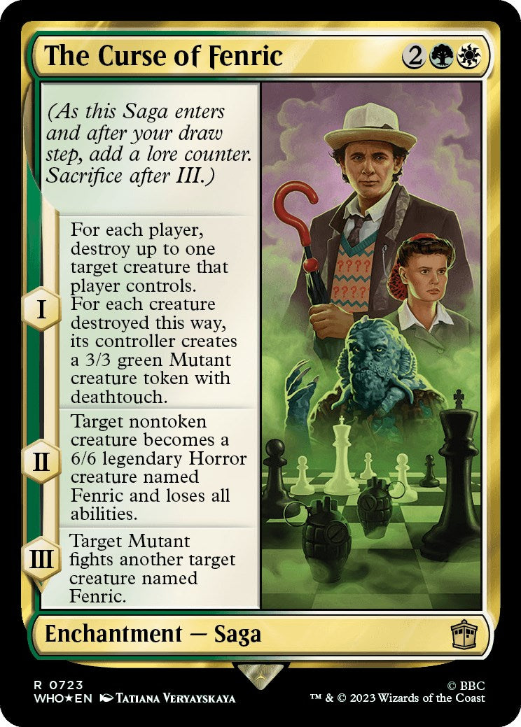 The Curse of Fenric (Surge Foil) [Doctor Who] | Webway Games