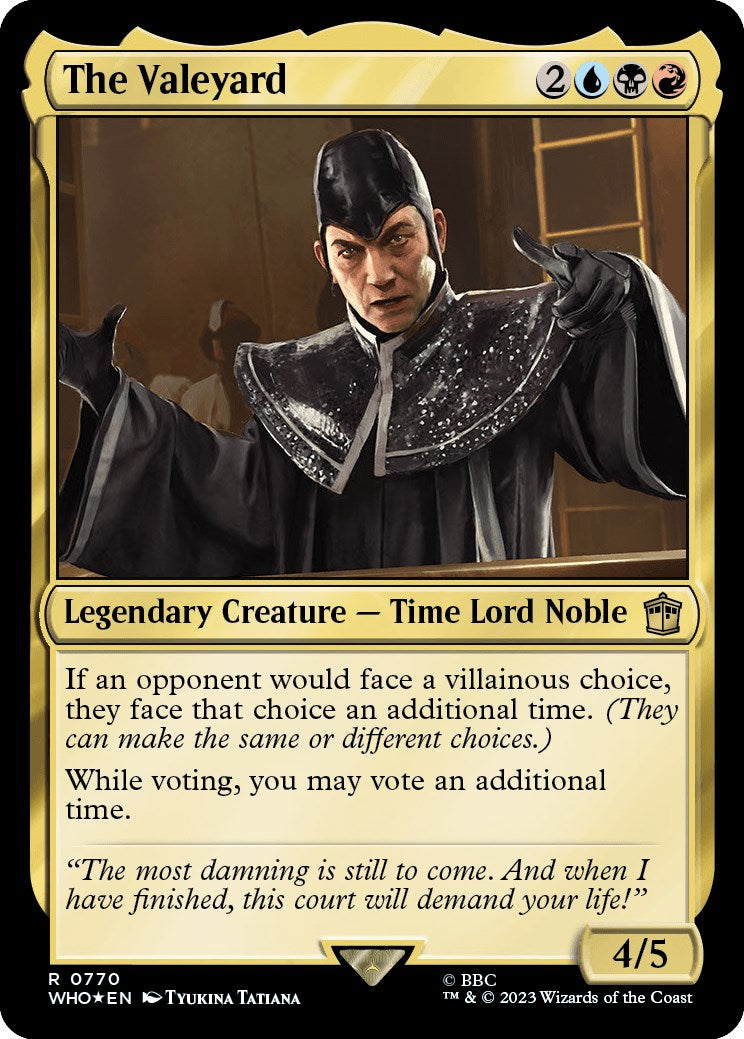 The Valeyard (Surge Foil) [Doctor Who] | Webway Games