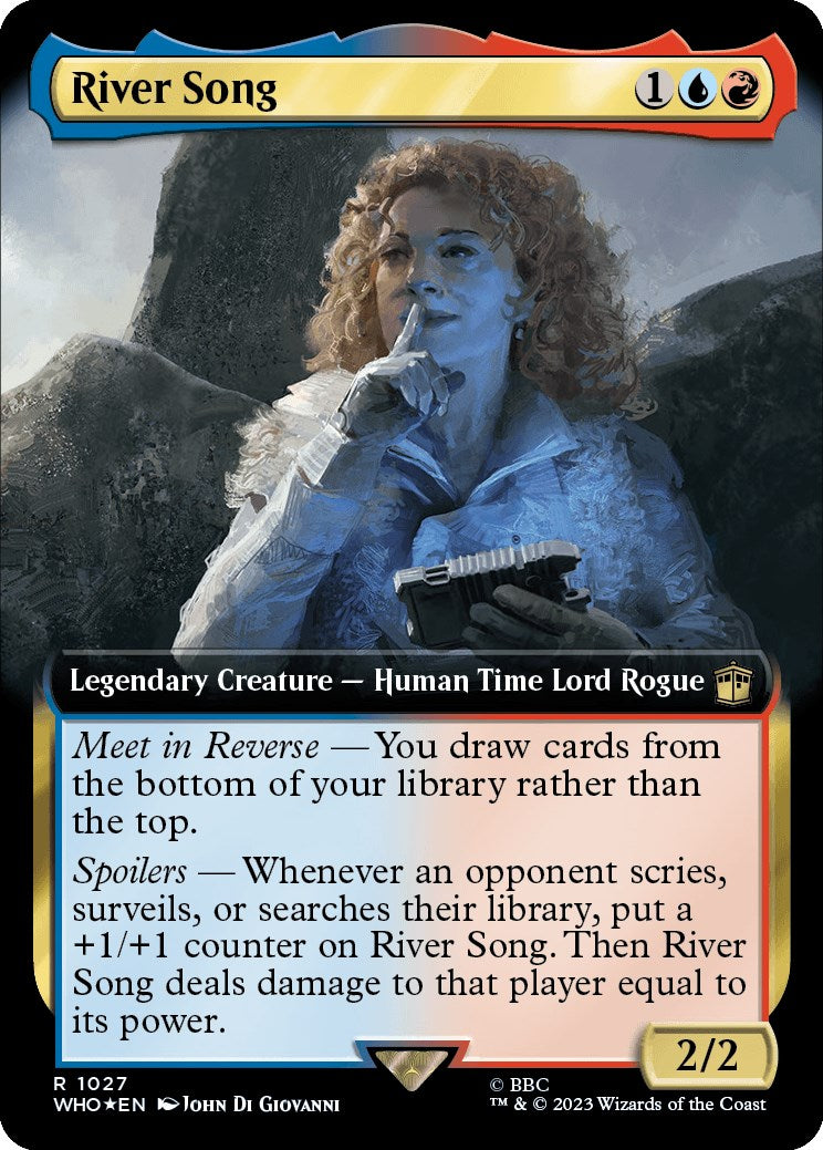 River Song (Extended Art) (Surge Foil) [Doctor Who] | Webway Games