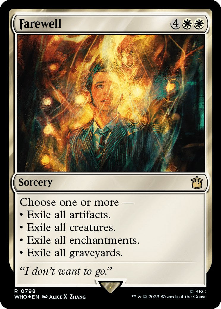 Farewell (Surge Foil) [Doctor Who] | Webway Games